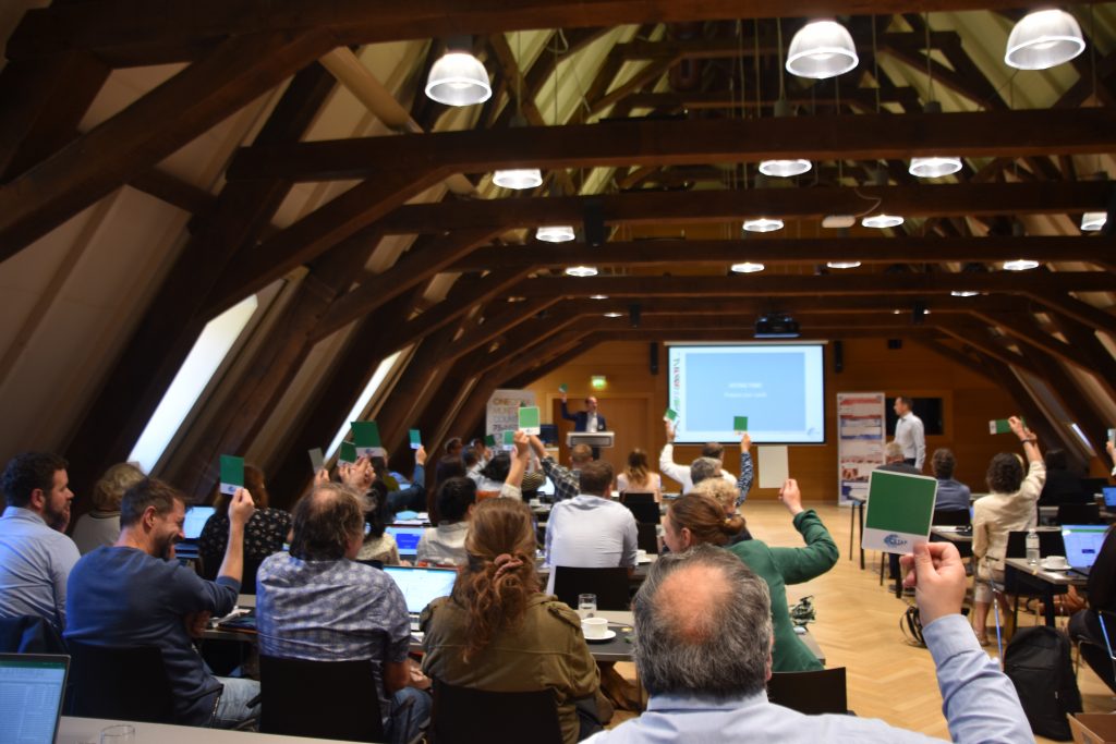 Some of the participantings in CETAF57 in Luxembourg